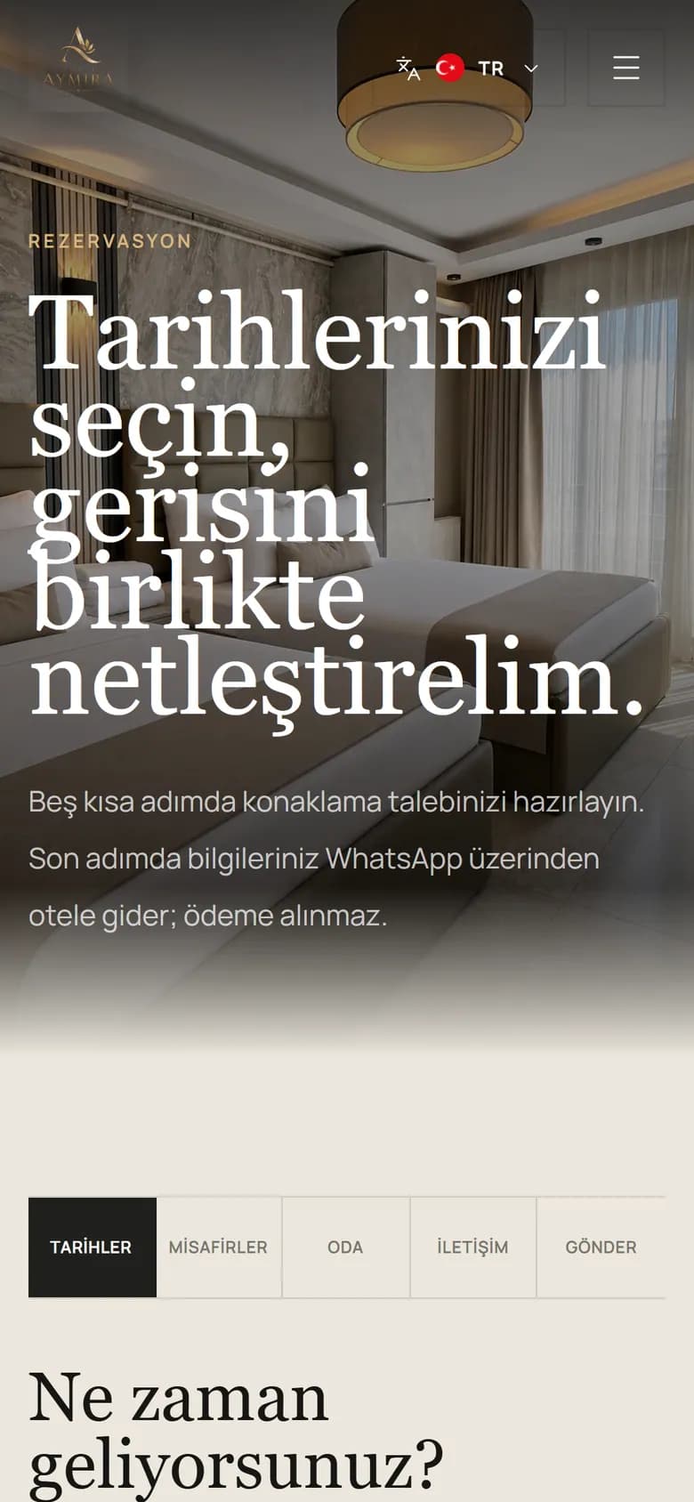 Aymira Hotel: Rezervasyon, mobil
