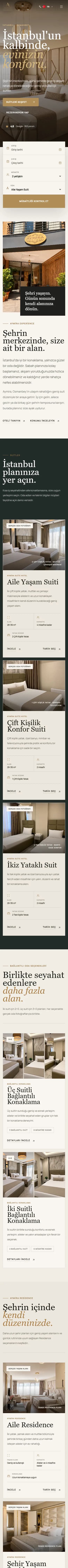 Aymira Hotel: mobil ana sayfanın tamamı