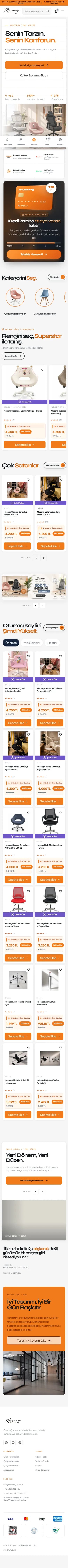 Mucang: mobil ana sayfanın tamamı