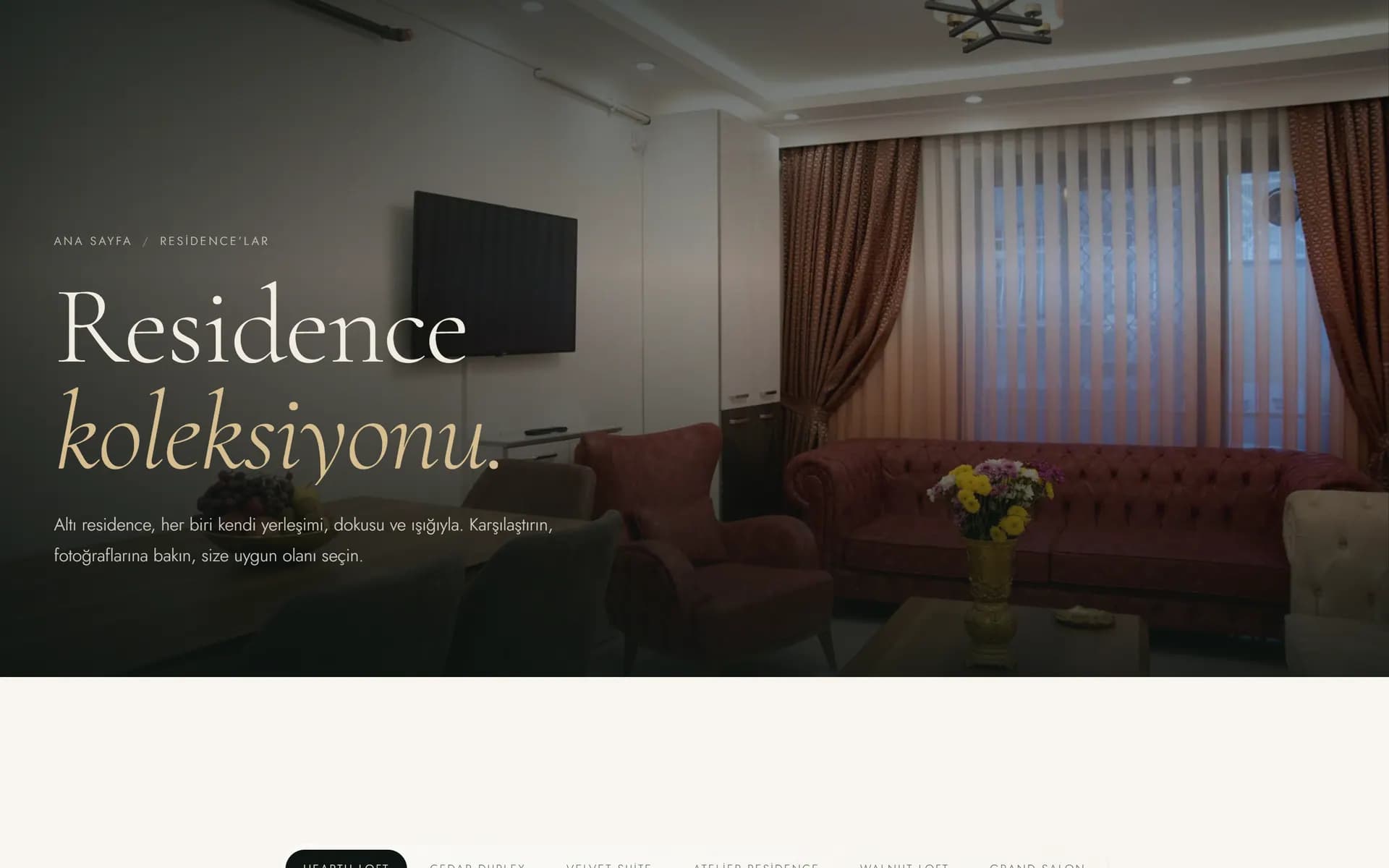 Nupelda Residence Hotel: Residence koleksiyonu