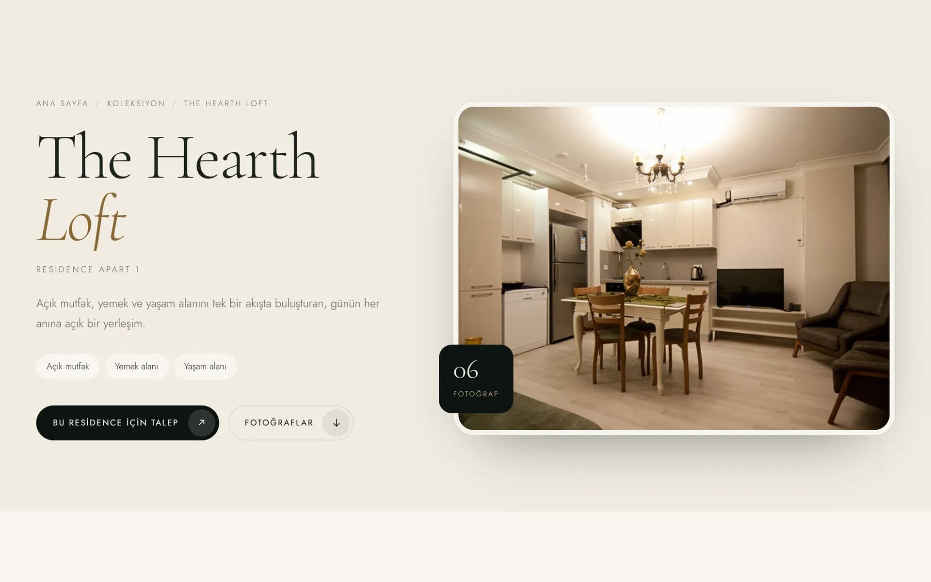 Nupelda Residence Hotel: Residence detay sayfası