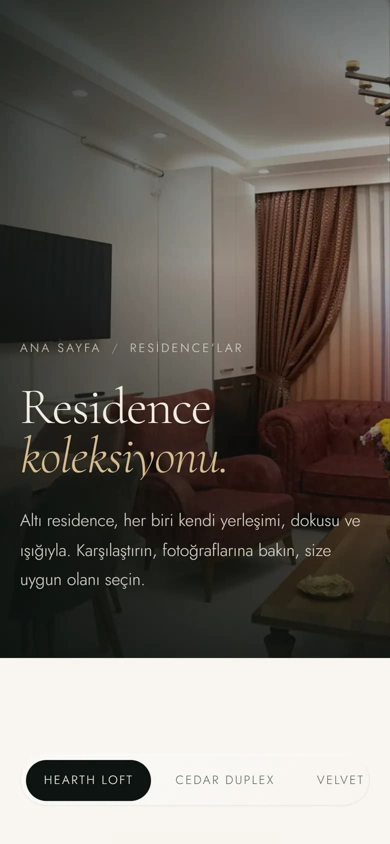 Nupelda Residence Hotel: Residence’lar, mobil