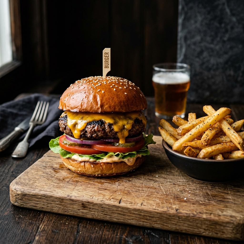 Sunset Special Cheeseburger