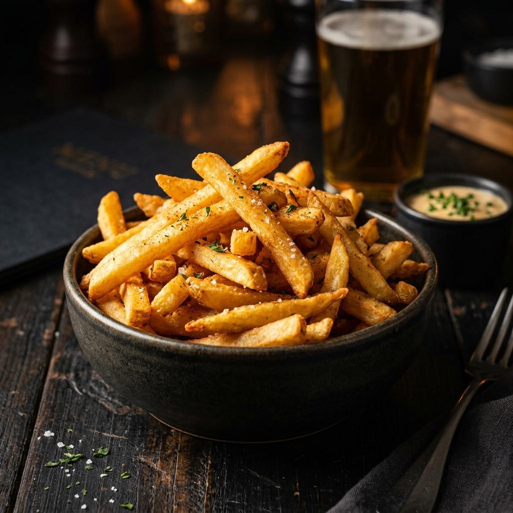 Baharatlı Çıtır Patates Tava